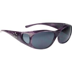 JONATHAN PAUL Polarized Sunglasses Fit-overs Element Purple Haze EM006S Medium